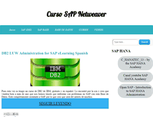 Tablet Screenshot of cursosapnetweaver.com